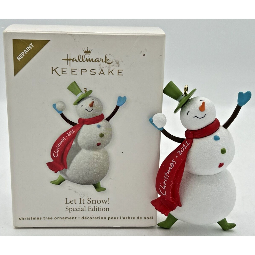 2011 Hallmark Let It Snow! Special Edition Repait Ornament U129